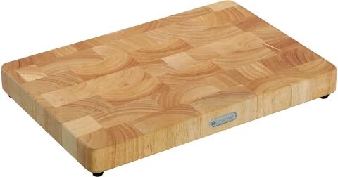 Zassenhaus Hackblock, Gummibaum Stirnholz 1 Zassenhaus Hackblock, Gummibaum Stirnholz