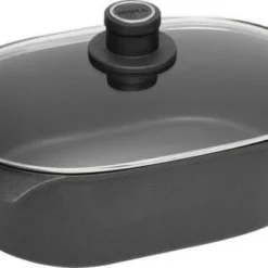 Woll Gussbräter Nowo Titanium Mit Sicherheitsglasdeckel