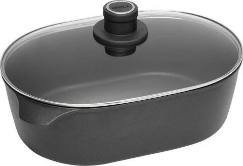 Woll Gussbräter Nowo Titanium Mit Sicherheitsglasdeckel 1 Woll Gussbräter Nowo Titanium Mit Sicherheitsglasdeckel