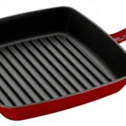 Staub Amerikanische Grillpfanne Kirschrot 30 X 30 Cm