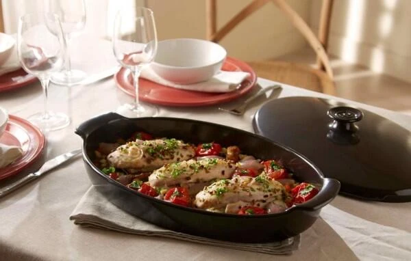 Emile Henry Papilloteform In Fusain 4 Emile Henry Papilloteform In Fusain - Image 4