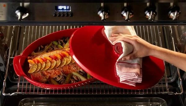 Emile Henry Papilloteform In Fusain 5 Emile Henry Papilloteform In Fusain - Image 5