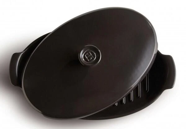 Emile Henry Papilloteform In Fusain 2 Emile Henry Papilloteform In Fusain - Image 2