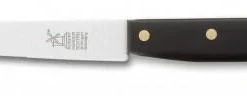 Windmühlenmesser Steakmesser Buckelsgriff In POM Schwarz (rostfrei)
