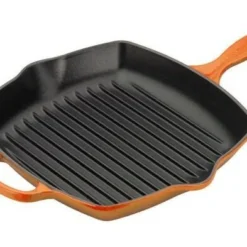 Le Creuset Grillpfanne Signature Quadratisch In Ofenrot