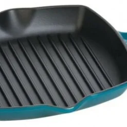 Le Creuset Grillpfanne Signature Quadratisch In Deep Teal