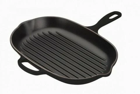 Le Creuset Grillpfanne Signature Oval In Schwarz 1 Le Creuset Grillpfanne Signature Oval In Schwarz