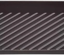 Le Creuset Grillplatte Rechteckig In Schwarz
