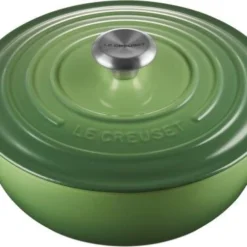 Le Creuset Familientopf La Marmite SIGNATURE In Bamboo Green 26 Cm / 4,1 Liter