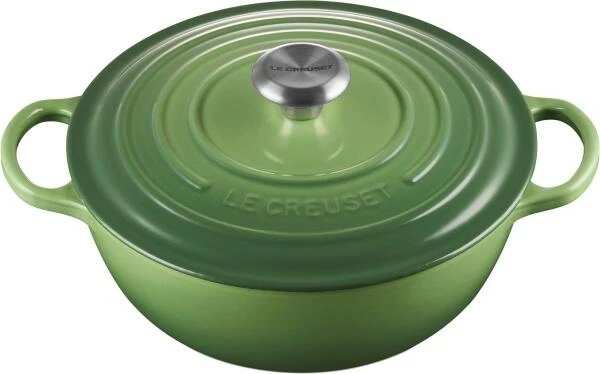 Le Creuset Familientopf La Marmite SIGNATURE In Bamboo Green 26 Cm / 4,1 Liter 1 Le Creuset Familientopf La Marmite SIGNATURE In Bamboo Green 26 Cm / 4,1 Liter
