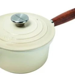 Le Creuset Profitopf Mit Holzgriff In Meringue