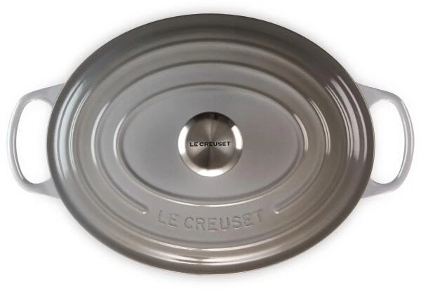 Le Creuset Bräter Signature Oval In Perlgrau 29 Cm / 4,7 L 2 Le Creuset Bräter Signature Oval In Perlgrau 29 Cm / 4,7 L - Image 2