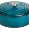 Le Creuset Bräter Signature Oval In Deep Teal 31 Cm / 6,3 L