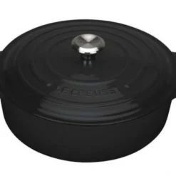 Le Creuset Gourmet-Bräter Signature In Schwarz