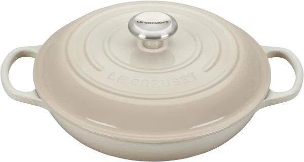 Le Creuset Gourmet-Profitopf Signature In Meringue, 26 Cm 1 Le Creuset Gourmet-Profitopf Signature In Meringue, 26 Cm