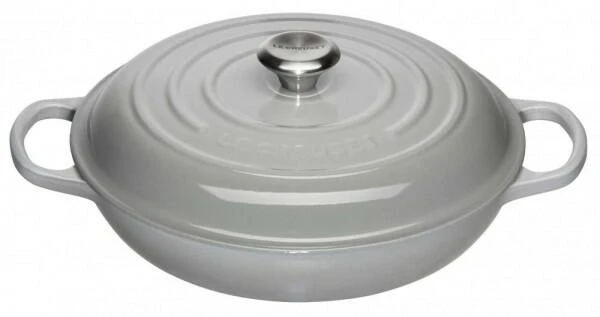 Le Creuset Gourmet-Profitopf Signature In Perlgrau 1 Le Creuset Gourmet-Profitopf Signature In Perlgrau