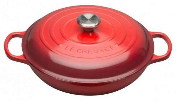 Le Creuset Gourmet-Profitopf Signature In Kirschrot, 26 Cm 1 Le Creuset Gourmet-Profitopf Signature In Kirschrot, 26 Cm