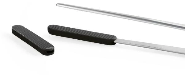 Triangle Silikonspitzen Für Grill- Und Kochpinzette 30 Cm Gerade, Schwarz, 2 Stück 2 Triangle Silikonspitzen Für Grill- Und Kochpinzette 30 Cm Gerade, Schwarz, 2 Stück - Image 2