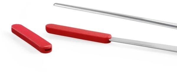 Triangle Silikonspitzen Für Grill- Und Kochpinzette 35 Cm Gerade, Rot, 2 Stück 3 Triangle Silikonspitzen Für Grill- Und Kochpinzette 35 Cm Gerade, Rot, 2 Stück - Image 3
