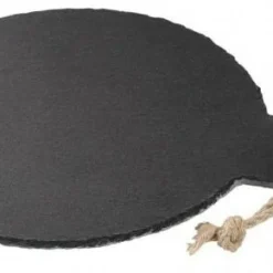 Cilio Servierplatte Formaggio Aus Schiefer, Rund