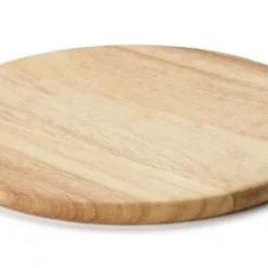 Continenta Vesperteller Rund Aus Gummibaumholz