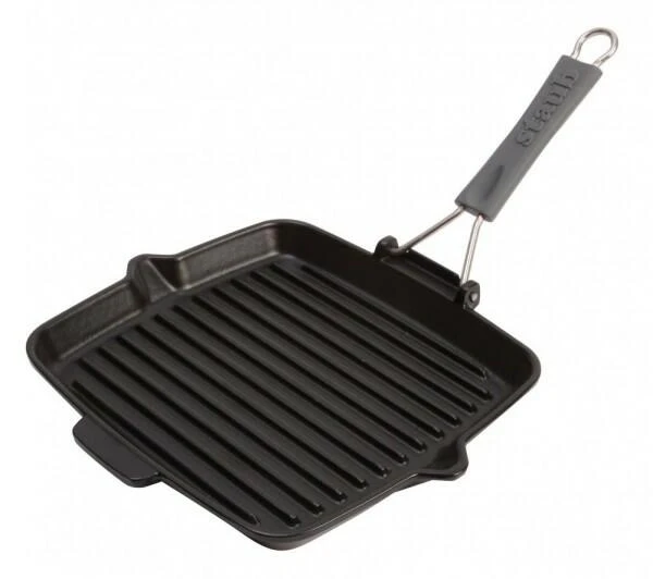 Staub Grillpfanne Quadratisch Aus Gusseisen 1 Staub Grillpfanne Quadratisch Aus Gusseisen