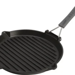 Staub Grillpfanne Rund Aus Gusseisen