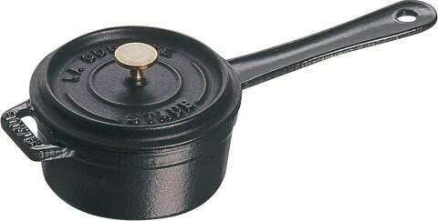 Staub Kleine Kasserolle In Schwarz 1 Staub Kleine Kasserolle In Schwarz