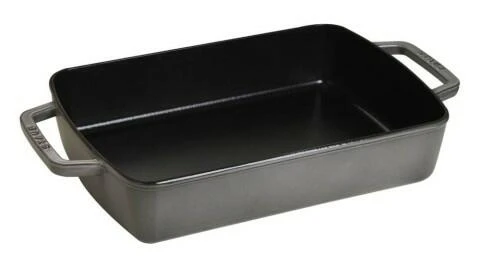 Staub Auflaufform Aus Gusseisen 30 X 20 Cm In Graphitgrau 1 Staub Auflaufform Aus Gusseisen 30 X 20 Cm In Graphitgrau
