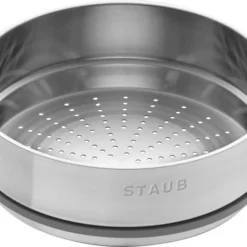 Staub Cocotte Rund Aus Gusseisen Mit Dämpfeinsatz In Grenadine 7 Staub Cocotte Rund Aus Gusseisen Mit Dämpfeinsatz In Grenadine -STAUB shop 40510606 3 3