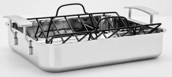 Demeyere Röstpfanne Industry Mit Röstgitter 1 Demeyere Röstpfanne Industry Mit Röstgitter