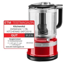 KitchenAid Zerkleinerer 1,19L In Empire Rot -STAUB shop 5KFC0516EER mit Siegel