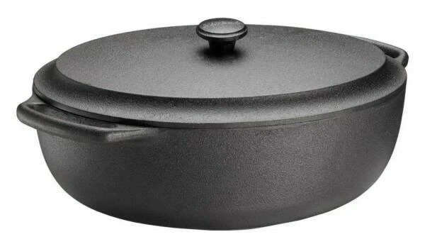 Skeppshult Bräter Oval 6 Liter Mit Gusseisendeckel 1 Skeppshult Bräter Oval 6 Liter Mit Gusseisendeckel