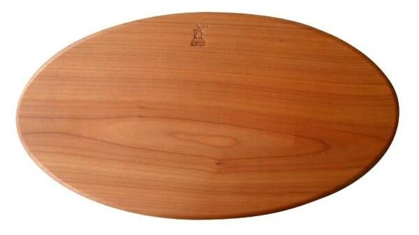 Schneidbrett Von Windmühlenmesser Kirschholz, Oval 245 X 165 X 14 Mm 1 Schneidbrett Von Windmühlenmesser Kirschholz, Oval 245 X 165 X 14 Mm