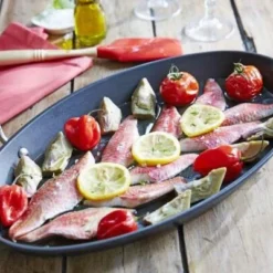 Le Creuset Aluminium-Antihaft-Pfanne Oval, 40 Cm 7 Le Creuset Aluminium-Antihaft-Pfanne Oval, 40 Cm -STAUB shop 96700601000000 Aluminium Ovale Pfanne 40x25x5cm 2 l