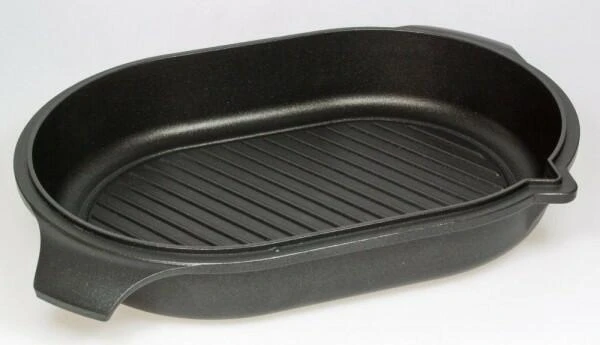 AMT Gastroguss AMT Bräter 32 X 22 X 11 Cm Aus Aluguss Mit Ausgießer Bräterdeckel 2 AMT Gastroguss AMT Bräter 32 X 22 X 11 Cm Aus Aluguss Mit Ausgießer Bräterdeckel - Image 2