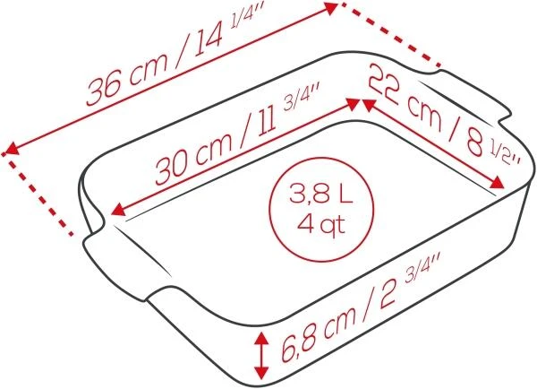 Appolia Auflaufform Rechteckig In Senfgelb 40 Cm / 5,2 Liter 11 Appolia Auflaufform Rechteckig In Senfgelb 40 Cm / 5,2 Liter - Image 11