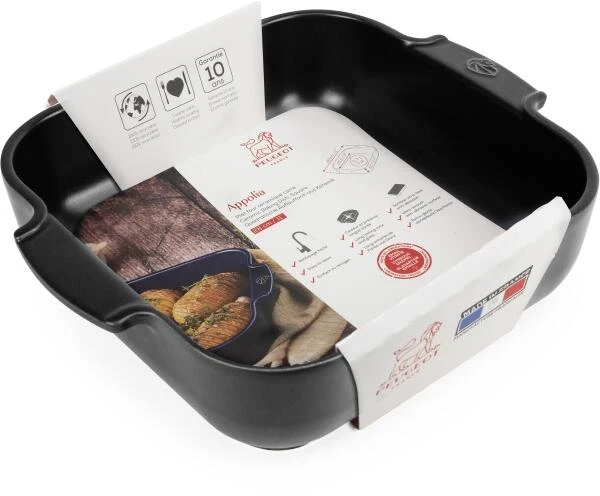 Appolia Auflaufform Quadratisch In Satin-schwarz 28 Cm / 2,7 Liter 5 Appolia Auflaufform Quadratisch In Satin-schwarz 28 Cm / 2,7 Liter - Image 5