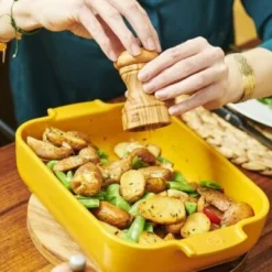 Appolia Auflaufform Rechteckig In Senfgelb 25 Cm / 1,4 Liter 16 Appolia Auflaufform Rechteckig In Senfgelb 25 Cm / 1,4 Liter -STAUB shop Appolia Jaune Safran Bistro Olivier 38212 38229 Eric Marin