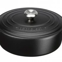 Le Creuset Bräter Signature Oval, 40 Cm (Gänsebräter) In Schwarz