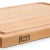 Boos Blocks Schneidebrett Pro Chef Aus Ahorn Mit Saftrille Groß, 4 Cm