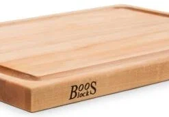 Boos Blocks Schneidebrett Pro Chef Aus Ahorn Mit Saftrille Groß, 4 Cm
