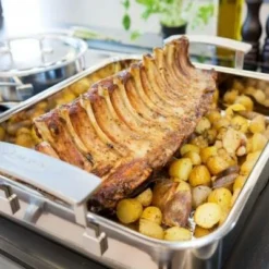 Demeyere Röstpfanne Industry Klein 9 Demeyere Röstpfanne Industry Klein -STAUB shop Demeyere DM 11 07 099 l 1