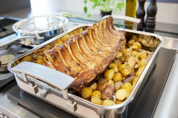 Demeyere Röstpfanne Industry Klein 4 Demeyere Röstpfanne Industry Klein - Image 4