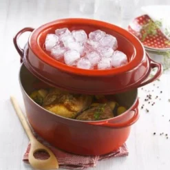 Le Creuset Saftbräter Doufeu Oval Aus Gusseisen In Schwarz 32 X 25 Cm / 6,9 Liter -STAUB shop Doufeu 1 l