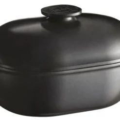 Emile Henry Schmortopf Delight Oval In Ardoise