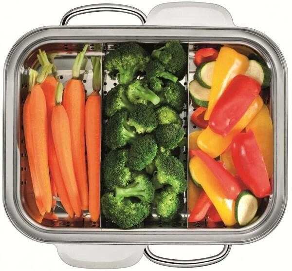 Silit Brat- & Dampfgarsystem Ecompact Mit 2 Einsätzen In Energy Red 7 Silit Brat- & Dampfgarsystem Ecompact Mit 2 Einsätzen In Energy Red - Image 7