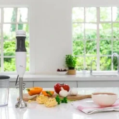 KitchenAid Stabmixer Classic In Weiß 10 KitchenAid Stabmixer Classic In Weiß -STAUB shop Hand Blender model white large neu l