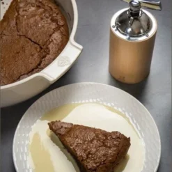 Appolia Auflaufform Rund, In Ecru 34 Cm Durchmesser 5 Appolia Auflaufform Rund, In Ecru 34 Cm Durchmesser -STAUB shop ISEN Poivre Long gateau chocolat 1