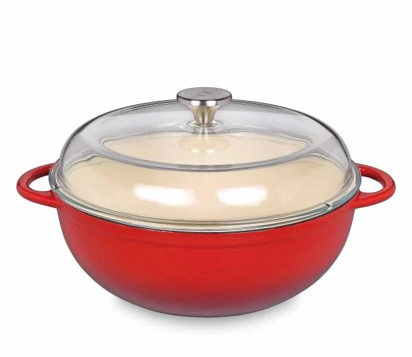 Küchenprofi Schmorpfanne Marmite In Rot 1 Küchenprofi Schmorpfanne Marmite In Rot